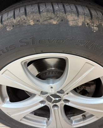 Cerchi e gomme mercedes glc con sensori originali