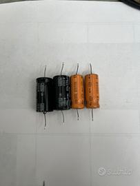 Condensatori elettrolitici vintage