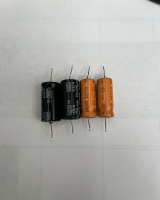 Condensatori elettrolitici vintage