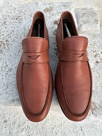 Mocassini marroni uomo 43
