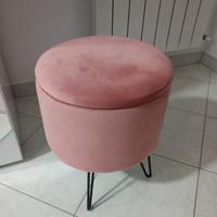 Pouf sgabello contenitore