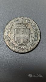 5 Lire 1879