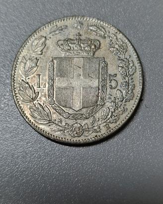5 Lire 1879