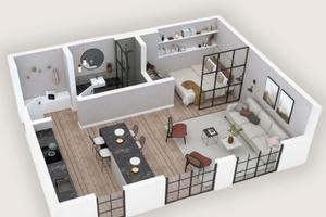 Grazioso bilocale arredato a Cardano al Campo