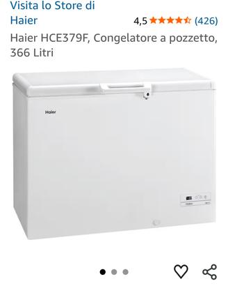 congelatore  366 litri quasi nuovo