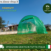 Mini serra 6x3x2 per il tuo orto giardino vivaio