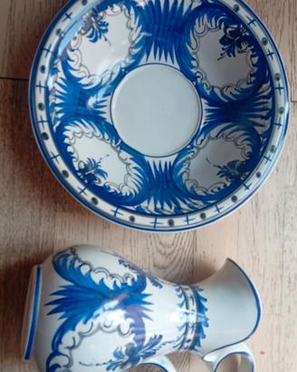 vaso dipinti di blu