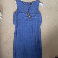Phase Eight Women's Blue and Navy Dress