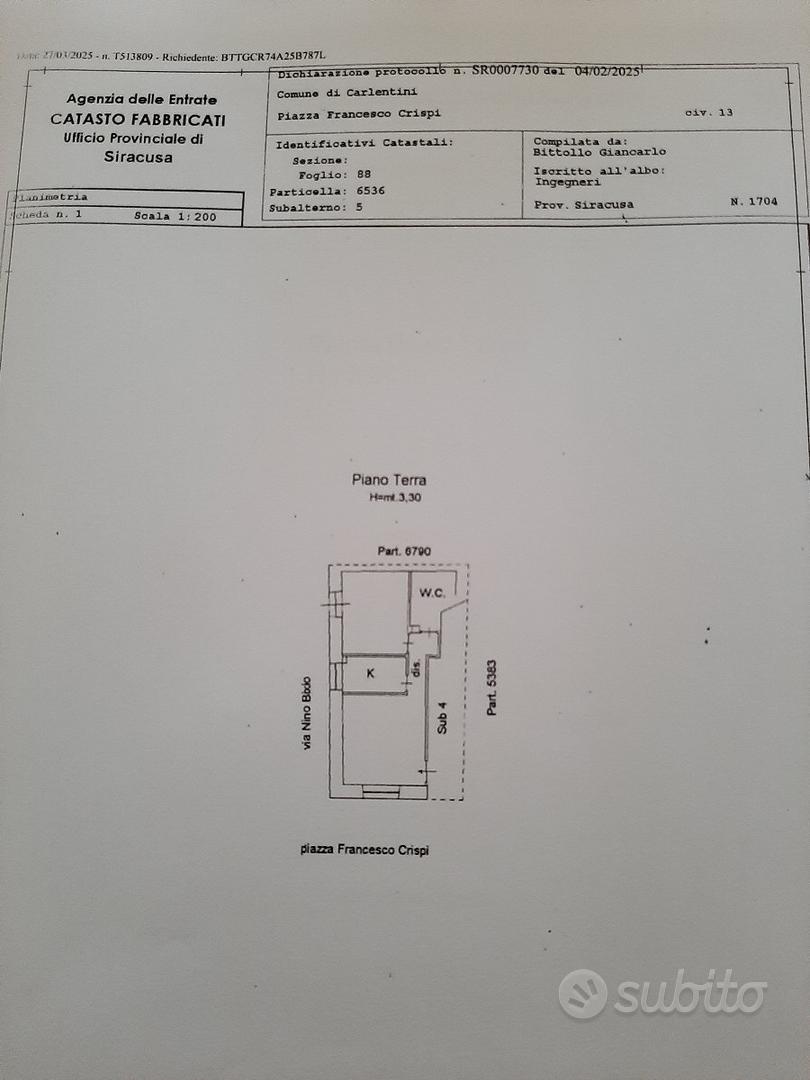 Appartamento – Carlentini, Siracusa - Vista 3