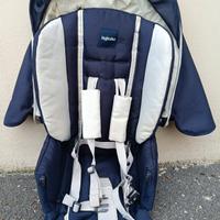 Trio inglesina zippy system free blu + seggiolino 