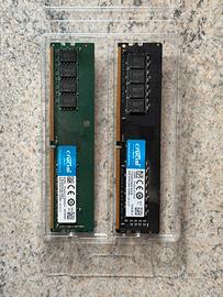 16Gb RAM DDR4 2400mhz (2x8Gb)