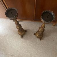 Candelabri in legno