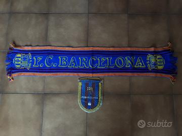 Sciarpa + gagliardetto fc barcelona