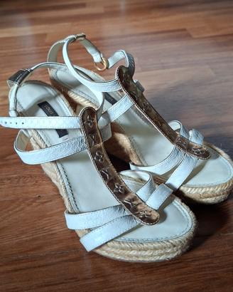 Sandali Louis Vuitton shake con zeppa n. 37