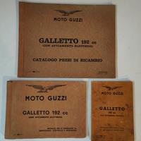 manuali Guzzi Galletto 192 avviamento elettrico