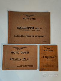 manuali Guzzi Galletto 192 avviamento elettrico