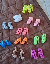 scarpe per barbie e simili, nuove