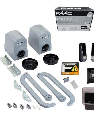 FAAC Energy 391 Kit automazione cancello battente