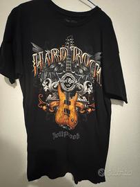 T-shirt Hard Rock cafè Hollywood tg L