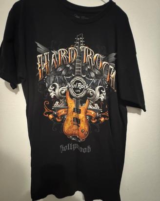 T-shirt Hard Rock cafè Hollywood tg L