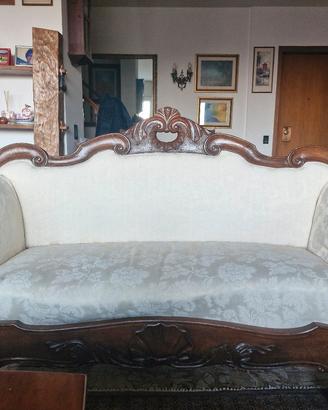 2 divani antichi gemelli stile barocco