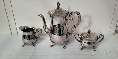 Servizio da tè in peltro