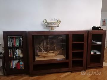 libreria e porta tv thailandesi 