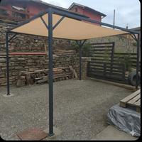 Gazebo da esterno in alluminio 3X4