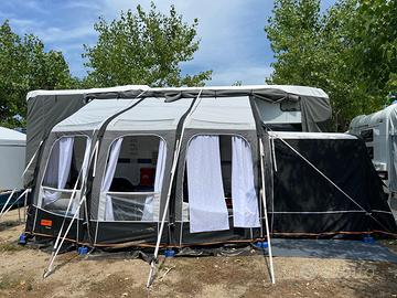 Veranda camper gonfiabile soplair con cuccinotto