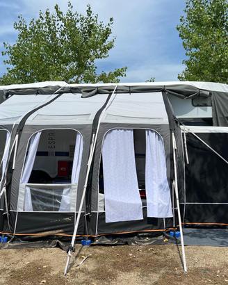Veranda camper gonfiabile soplair con cuccinotto