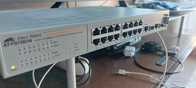 Switch di rete Allied Telesis AT-FS750/16 WebSmart