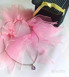 Girocollo collana punto luce