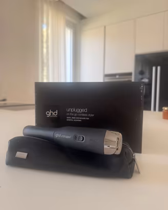 Piastra capelli GHD Unplugged senza fili+custodia