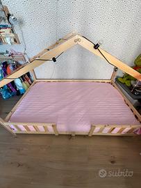 Letto per cameretta  , materasso incluso.