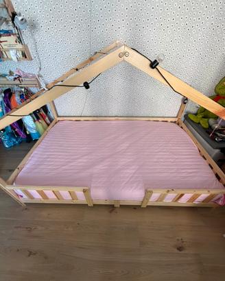 Letto per cameretta  , materasso incluso.