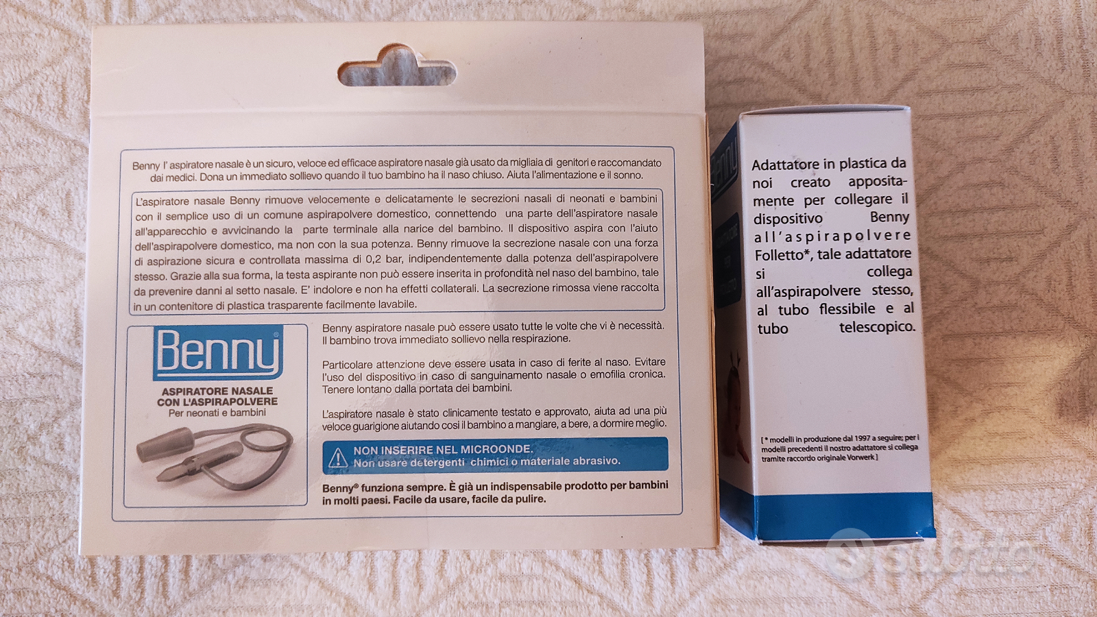 Aspiratore Nasale Benny Per Neonati - Sicuro, Lavabile E Senza BPA - Foto 8