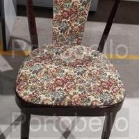 Codice: 256794 SET 4 SEDIE IN LEGNO MOGANO CON SE