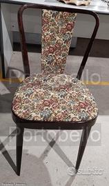 Codice: 256794 SET 4 SEDIE IN LEGNO MOGANO CON SE