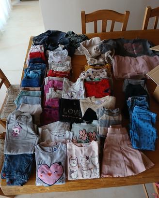 lotto bambina 3 anni autunno/inverno