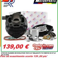 KT00109 CILINDRO DR EVOLUTION 70CC D.47 H2O