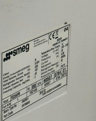 SMEG Frigo con congelatore 