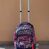Zaino trolley scuola con 3 ruote (Seven)