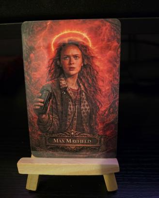 Santino artistico Stranger Things Max Mayfield