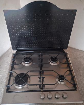 fornello a gas in acciaio inox