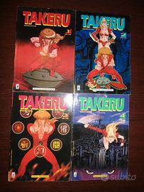 MANGA TAKERU serie completa ( a colori )