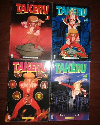 MANGA TAKERU serie completa ( a colori )