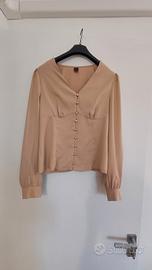 Blusa/Camicetta color carne