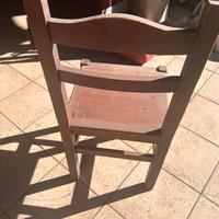 Sedie in legno