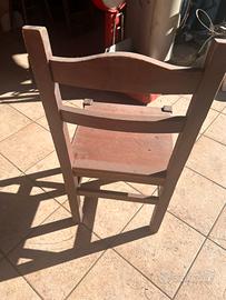 Sedie in legno