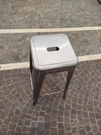 Sgabelli in alluminio
